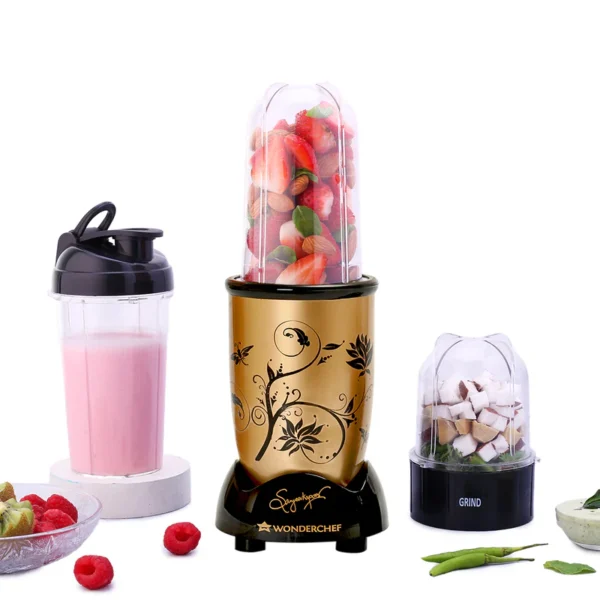 Nutri Blend 2500W 2 Jar with Sipper - Champagne