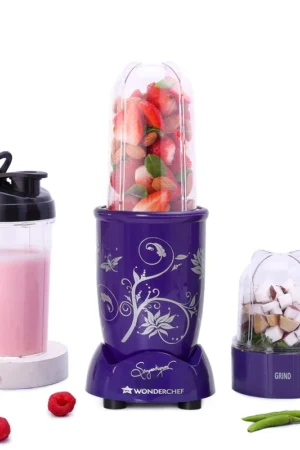 Nutri Blend 2500W 2 Jar with Sipper - Purple