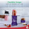 Nutri Blend 2500W 2 Jar with Sipper - Purple - Image 3