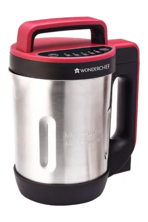 NEO Automatic Soup Maker | 1.0 Litre | 800W Heater  | Red & Black