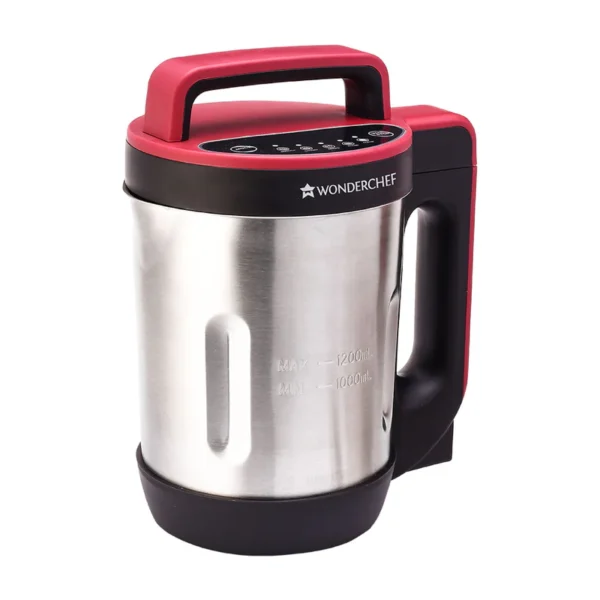 NEO Automatic Soup Maker | 1.0 Litre | 800W Heater  | Red & Black