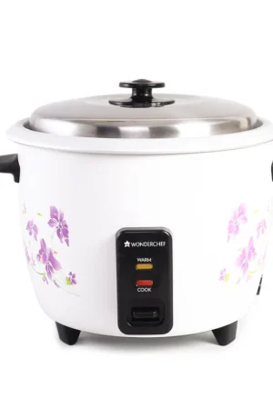 Nutri Cook Rice Cooker with Single Bowl, 1.8 Litres, 2 Years Warranty