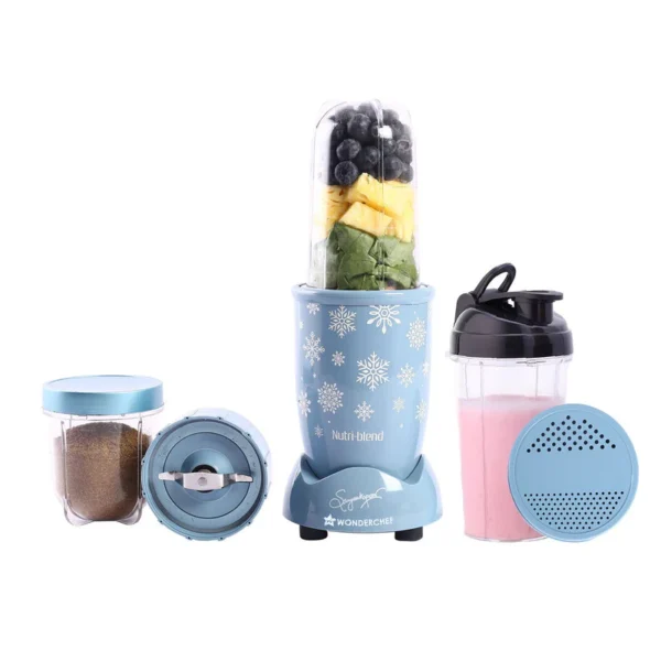 Nutri Blend 2500W 2 Jar with Sipper - Snowflakes