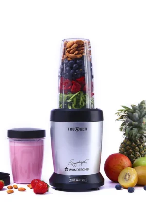 Nutri Blend Thunder 1000W 2 Jar - Silver