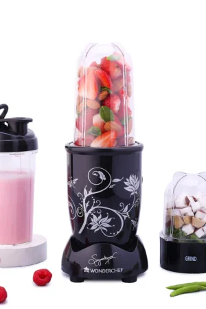 Nutri Blend 2500W 2 Jar With Sipper - Black