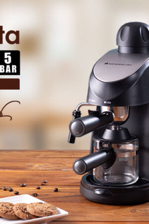 Regenta Espresso Coffee Maker 5-bar Make Espressos, Cappuccinos & Lattes at Home
