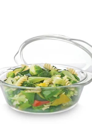 Angelica Deep Round Casserole With Lid