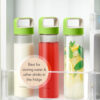 Neo Borosilicate Glass Bottle - Green Lid - 1L - Image 8