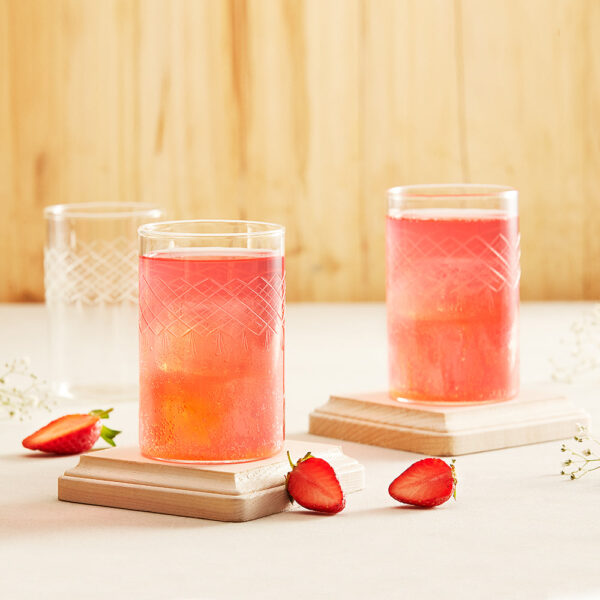 Borosil Bracelet Glass, Set of 6 - 350 ml