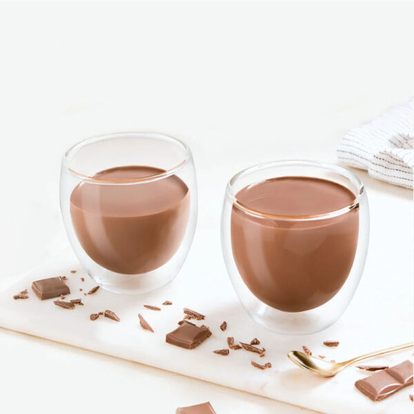 Borosil Bella Double Wall Glass Tumbler, Set of 2 - 300 ml
