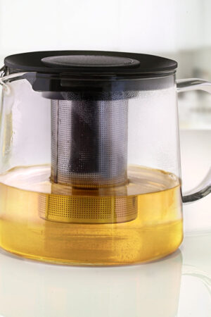 Borosil Carafe with Infuser, Black