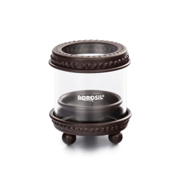 Borosil Deco Hurricane Diya Small