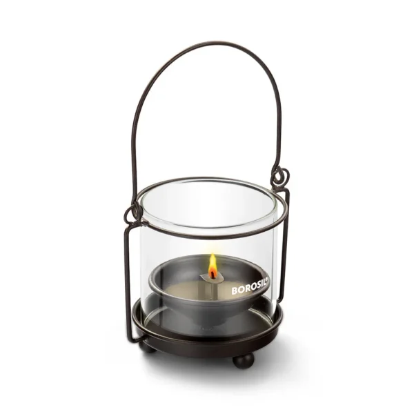 Borosil Hanging Hurricane Diya Small