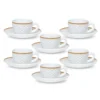 Larah By Borosil Kosmia Cup n Saucer Set - Image 2