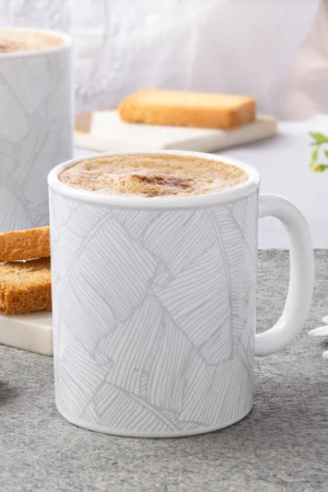 Larah By Borosil Ivy Mug Set, 320 ml