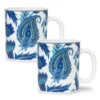 Larah By Borosil New Iris Mug Set, 320 ml - Image 2