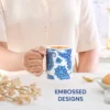 Larah By Borosil New Iris Mug Set, 320 ml - Image 4