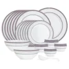 Larah By Borosil Starlight Dinner Set-29 pc - Image 2