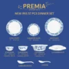 Larah By Borosil New Iris Dinner Set-37 pc - Image 4