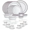 Larah By Borosil Starlight Dinner Set-49 pc - Image 2