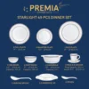 Larah By Borosil Starlight Dinner Set-49 pc - Image 3