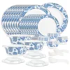 Larah By Borosil New Iris Dinner Set-51 pc - Image 2