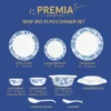 Larah By Borosil New Iris Dinner Set-51 pc - Image 4
