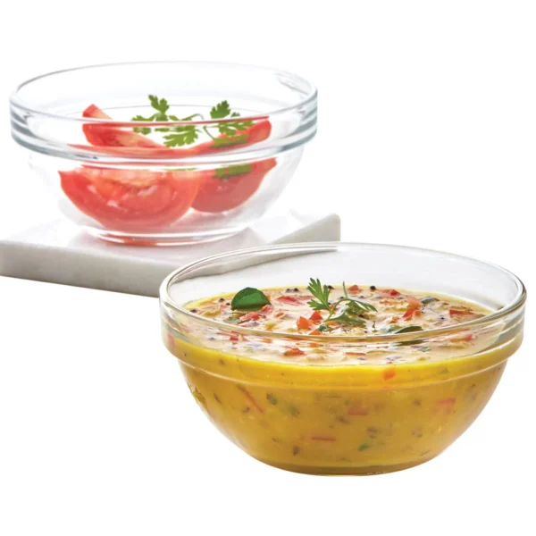 Borosil Stackable Serving Bowls-370 ml