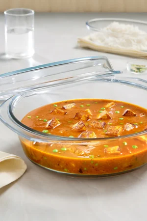 Borosil Round Casserole w Lid- 2.5 L
