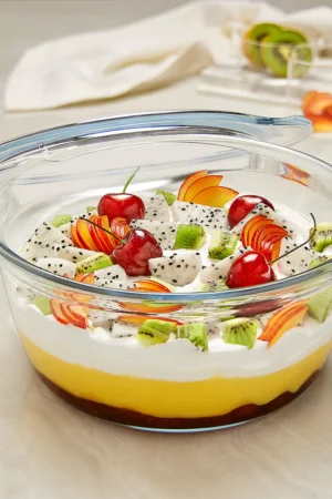 Borosil Deep Round Casserole-2.5 L
