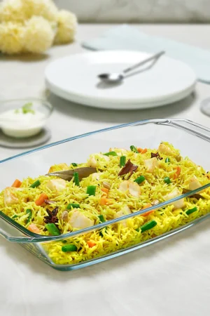 Borosil Deep Rectangular Dish-3 L