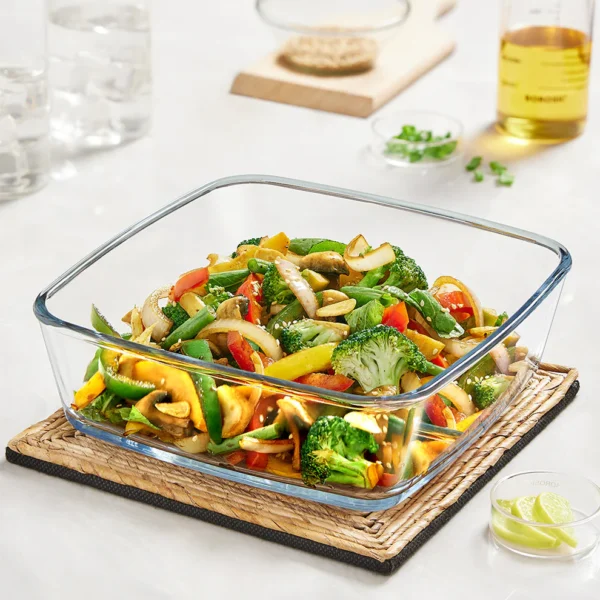 Borosil Square Baking Dish-1.6 L
