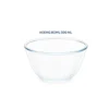 Borosil Mixing Bowl White Lid, Set of 2 500 Ml - Image 2
