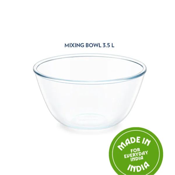 Borosil Mixing & Serving Bowl-3.5 L