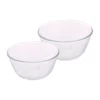 Borosil Mixing & Serving Bowl Set of 2(1.3 Ltr + 2.5 Ltr) - Image 2