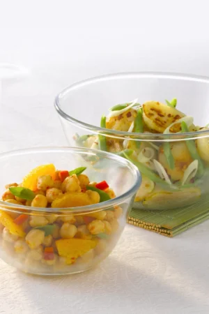 Borosil Mixing & Serving Bowl Set of 2(1.3 L+1.7L)