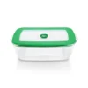 Borosil Rectangular Dish w Green Lid-2.6 L - Image 2