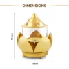 Borosil Shubh Akhand Diya - Medium - Image 2