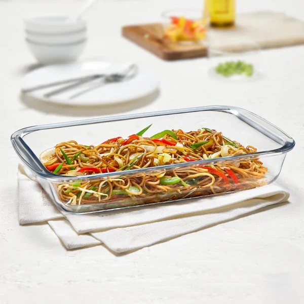 Borosil Rectangular Baking Dish-1.5 L