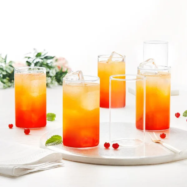 Borosil Vision Glass, Set of 6-295ml