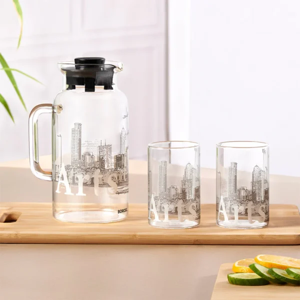 Roma Multipurpose Jug w Glasses