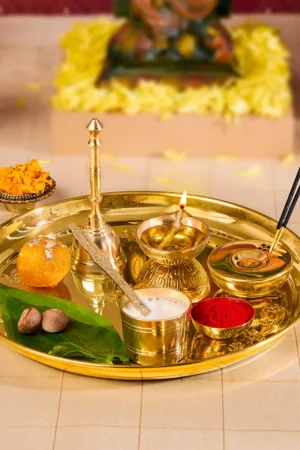 Borosil Puja Thali