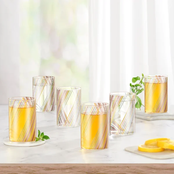 Prism Vision Glass, Set of 6-295ml