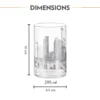 Roma Vision Glass, Set of 6-295ml - Image 2