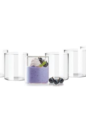CELLO Roma Borosilicate Glass Tumblers, Set of 6