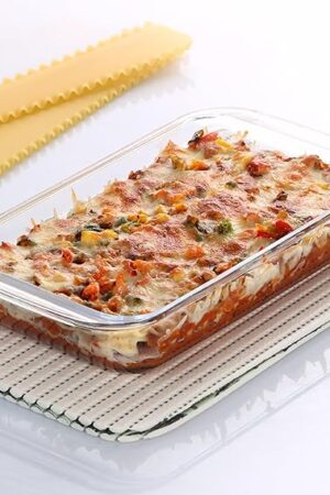 Cello Dahlia Glass Baking Dish