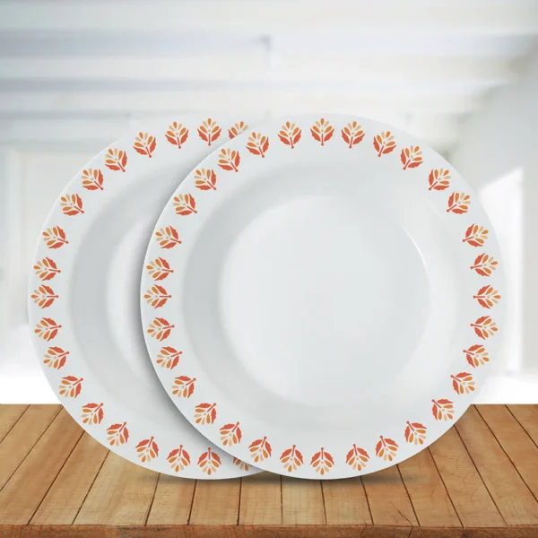 2 PC SNACKS PLATE