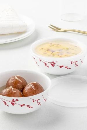 2 PC SERVE AND STORE SET