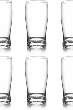 Cello (Pack of 6) Tivoli Glass Tumblers Glass Set Water/Juice Glass  (250 ml, Glass, Clear)